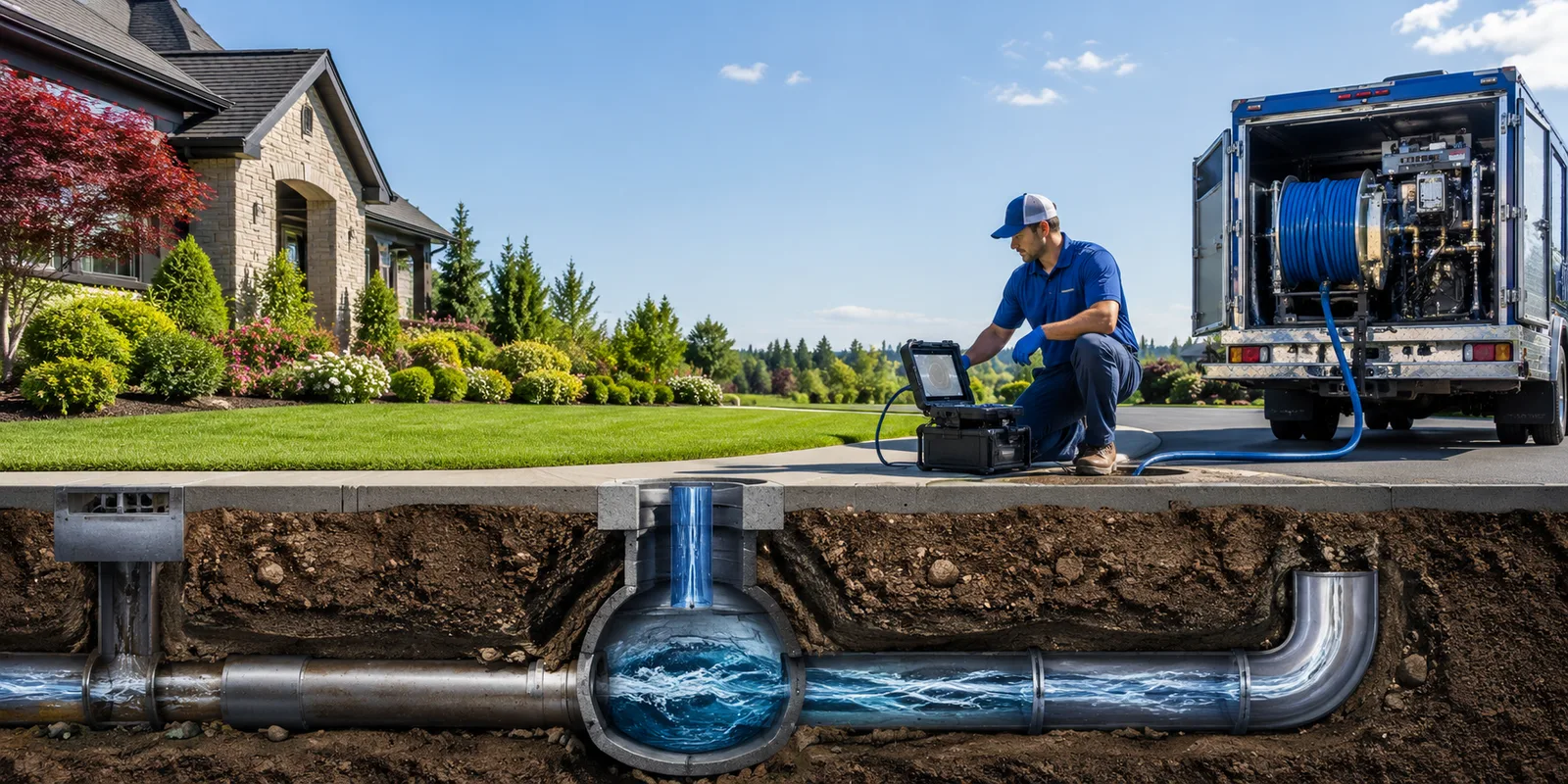 Drainage restoration information for Clarks Hill, IN